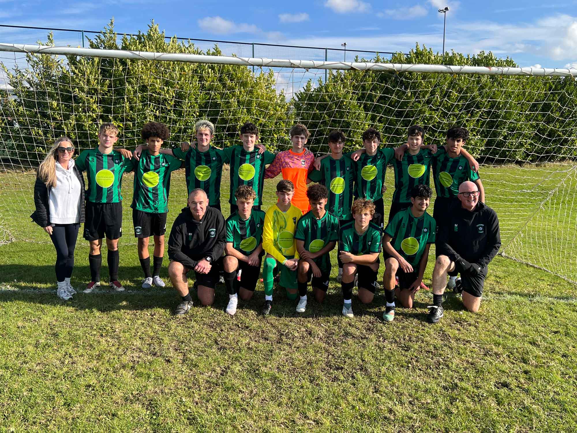 Golcar under 17s football sponsorship